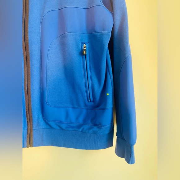 Huge Boss Men’s Blue Zip-Up Jacket - Picture 5 of 9